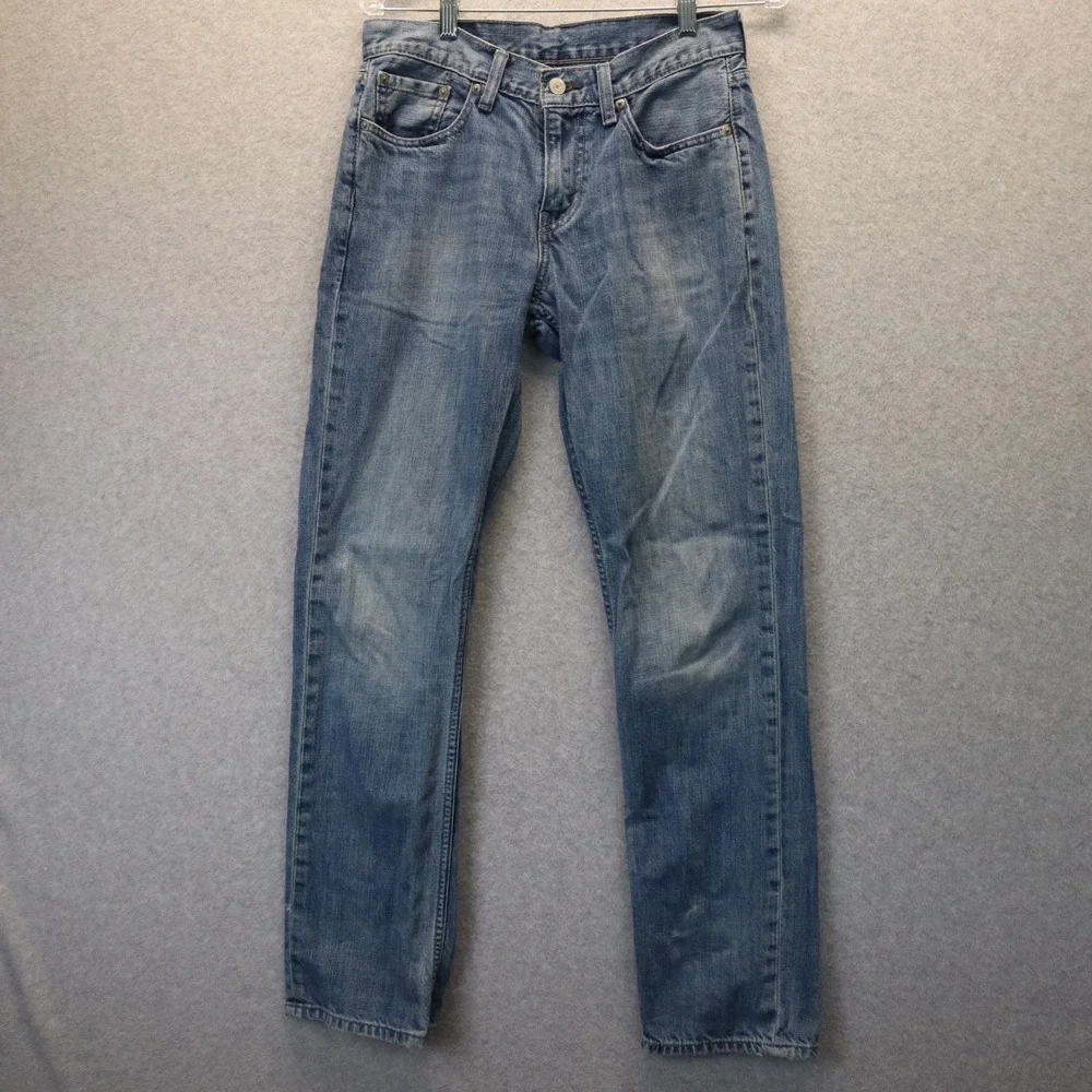 Levi's 514‎ Jeans Mens 29x32 Straight Fit 5-Pocket Cotton Denim Blue